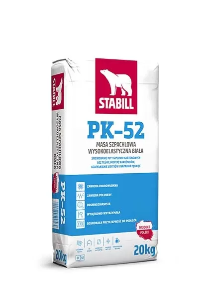 STABILL PK-52 Masa szpachlowa wysokoelastyczna